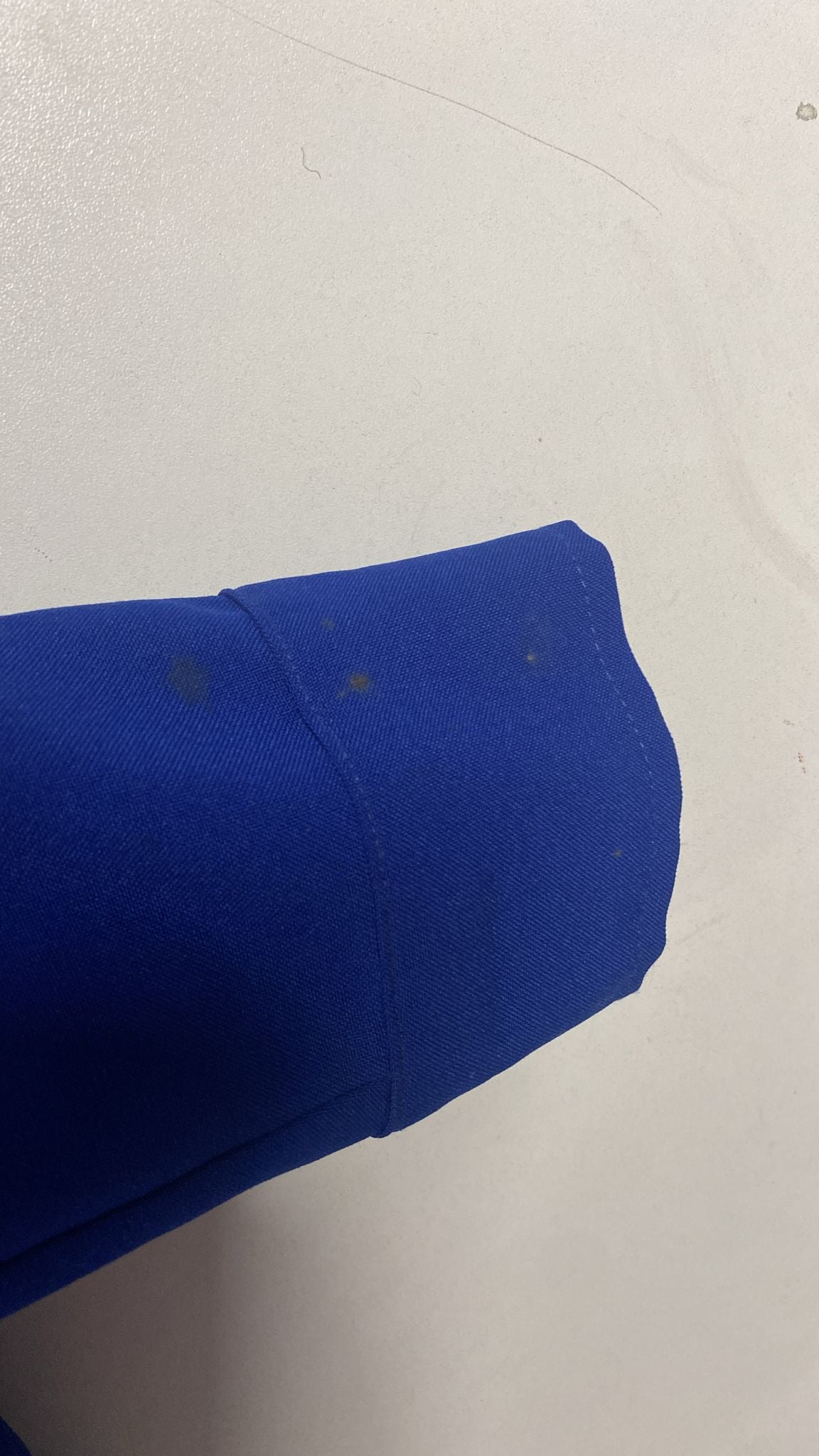 Vintage 2000's Classy Electric Blue Zip Up Collared Zip Up Jacket (S)