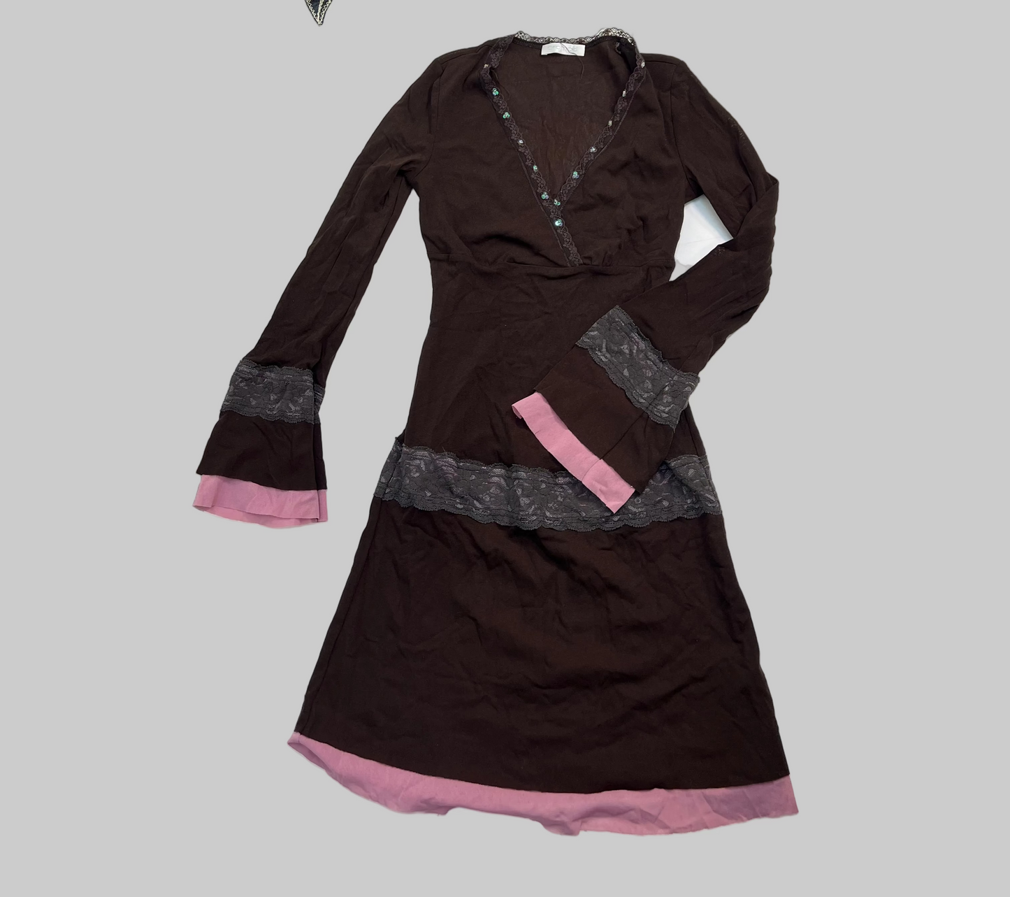 Vintage 2000‘s Brown Mini Dress (S)
