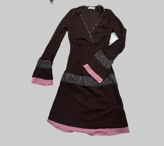 Vintage 2000‘s Brown Mini Dress (S)
