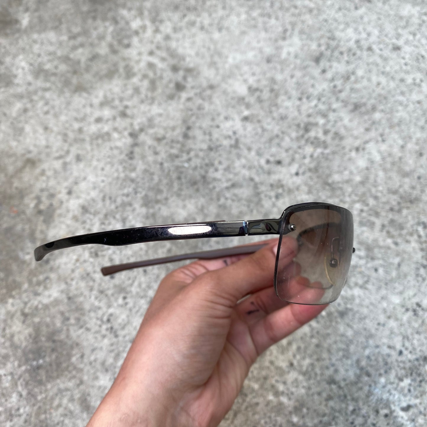 Vintage 2000's Light Brown Sunglasses