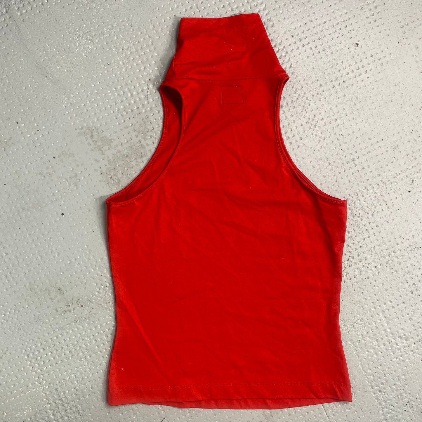 Vintage 90's Miss Sixty Archive Red Turtle Neck Sleevless Top (S/M)