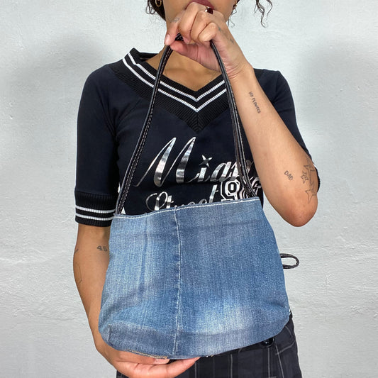 Vintage 2000's Funky Jeans Pants Shoulder Bag