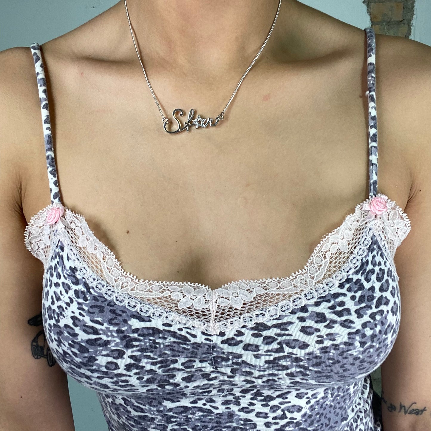Vintage 2000's Cute Silver Necklace with 'Star' Pendant