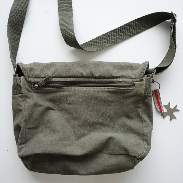 Vintage 90's Fairy Grunge Khaki Crossbody Messenger Bag