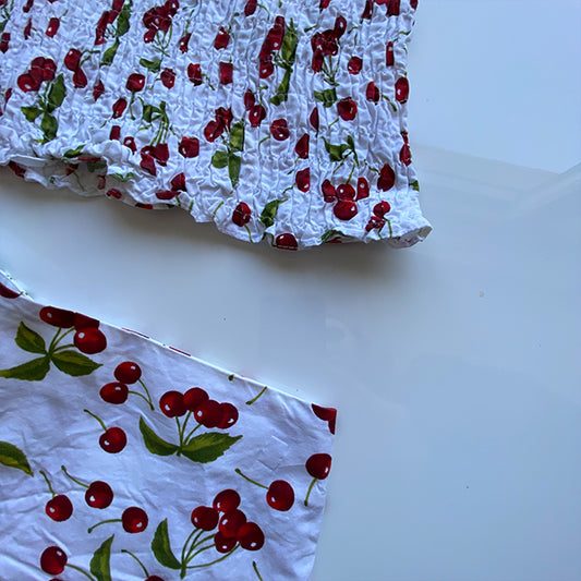Vintage 90's Cherry Print Set (34 EU / UK 6 / US 2)