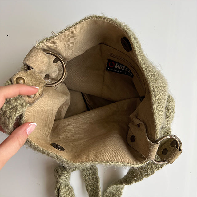 Vintage 90's Boho Morgan de Toi Crochet Bag