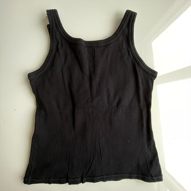 Vintage 90's Grunge Tank Top with Print Graphic (S)