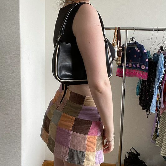 Vintage Y2K Black Mini Shoulder Bag