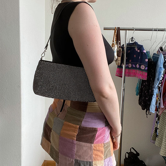 Vintage Y2K Diamante Shoulder Bag