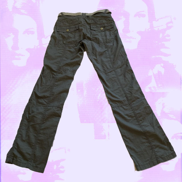 Vintage Y2K EDC Low Waist Cargos (32/XS)