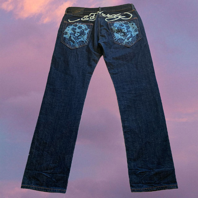 Vintage Y2K Ed Hardy Jeans (XL)