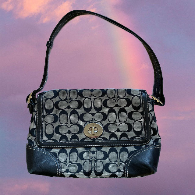 Vintage coach monogram bag Clearance