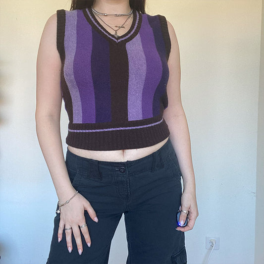 Vintage 90's Miss Sixty Skater Sweater Vest (M)