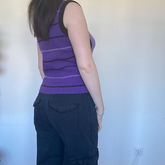 Vintage 90's Miss Sixty Skater Sweater Vest (M)