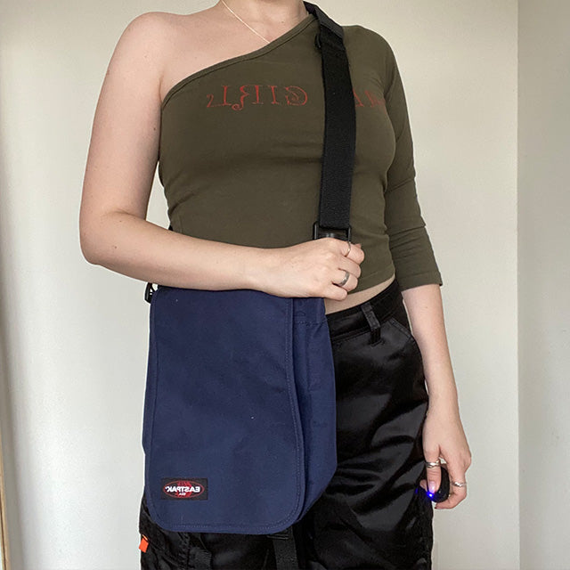 Vintage 90's Skater Eastpak Navy Crossbody
