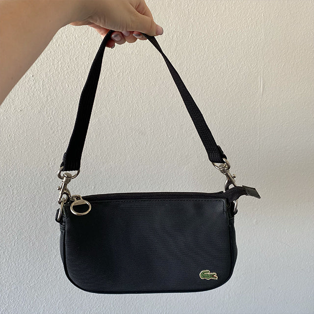 Vintage Y2K Lacoste Navy Shoulder Bag