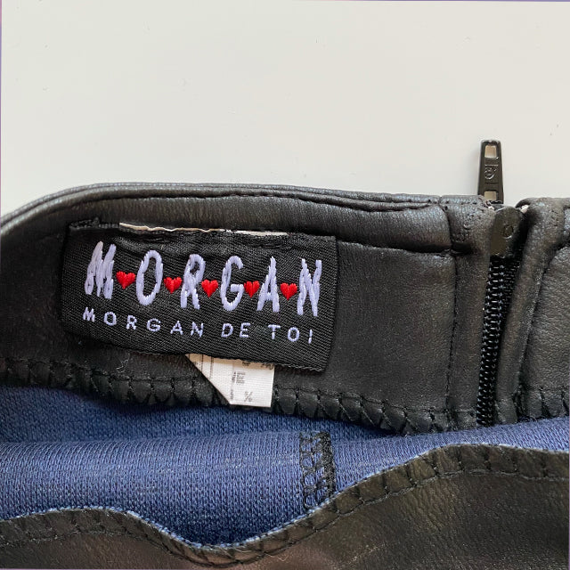 Vintage 90's Morgan de Toi Vegan Leather Miniskirt (34 EU/UK 6)