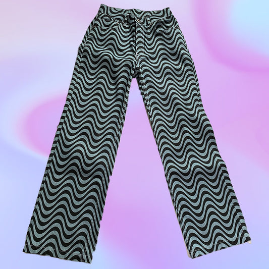 Vintage Ragged Priest Wave Jeans