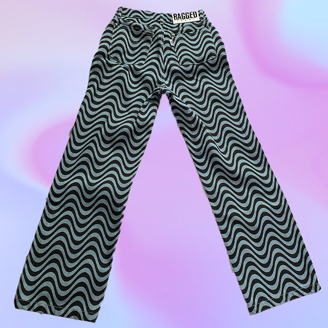 Vintage Ragged Priest Wave Jeans