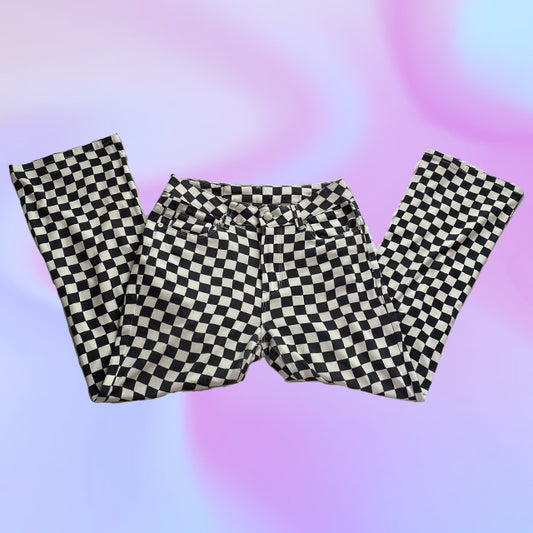Vintage UNIF Apex Checkered Pants