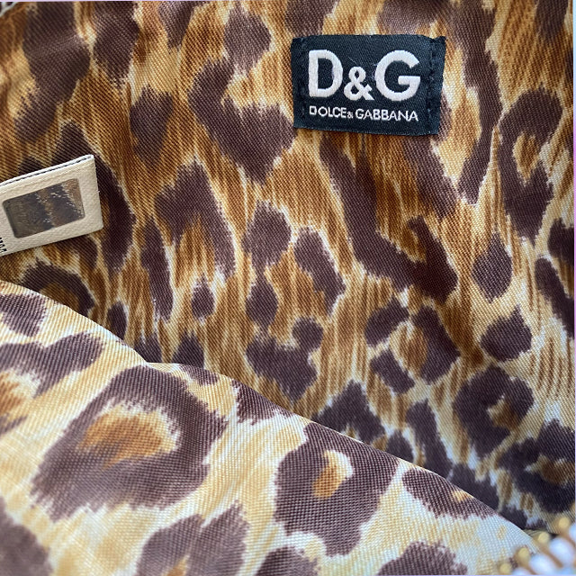 Vintage Dolce & Gabbana Denim Shoulder Bag