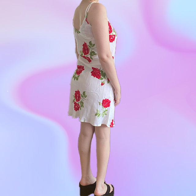 Vintage 90's Tulips Cami Dress