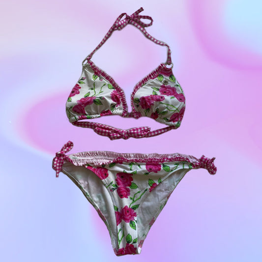 Vintage Y2K Banana Moon Bikini