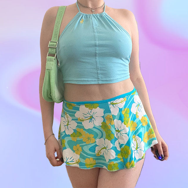 Vintage Y2K Juicy Green Velour Shoulder Bag