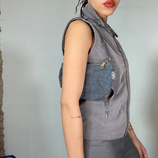 Vintage 2000's Skater Tiel Blue Tiny Shoulder Bag