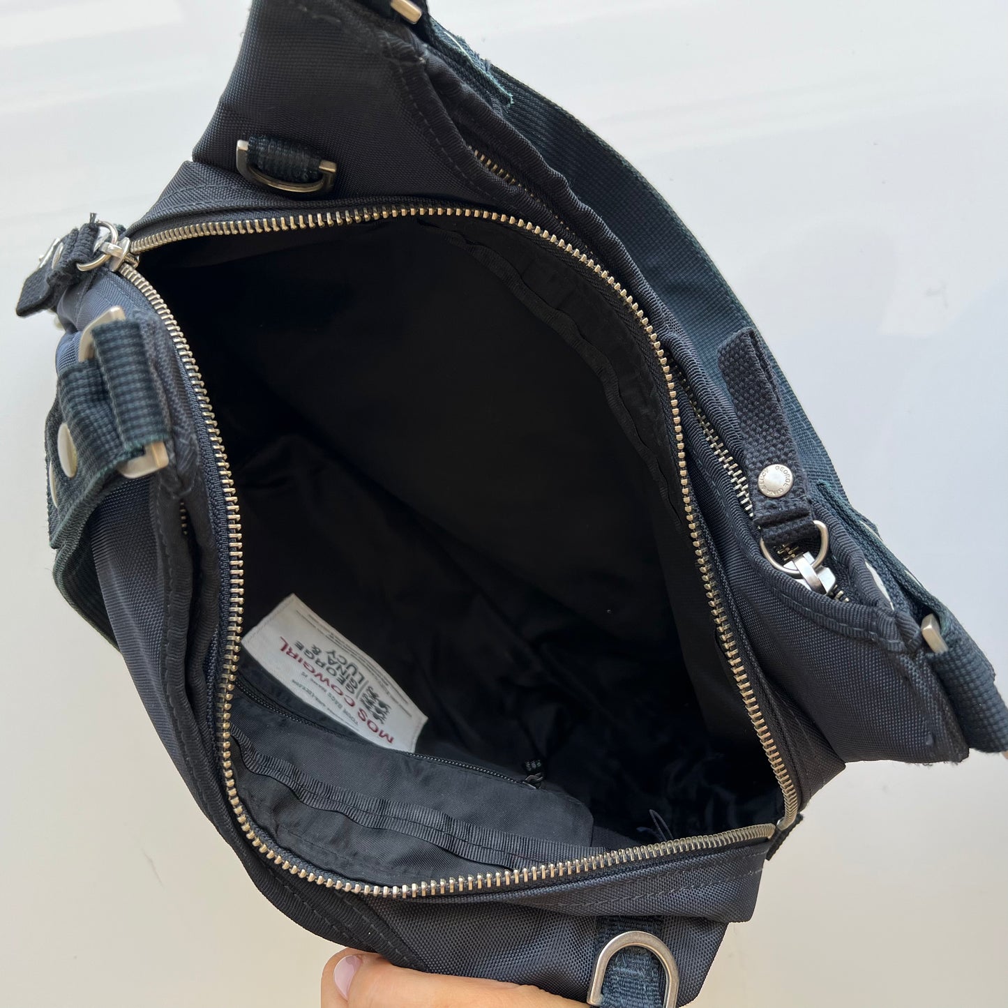 Vintage Y2K Cyber George Gina & Lucy Dark Navy Bag