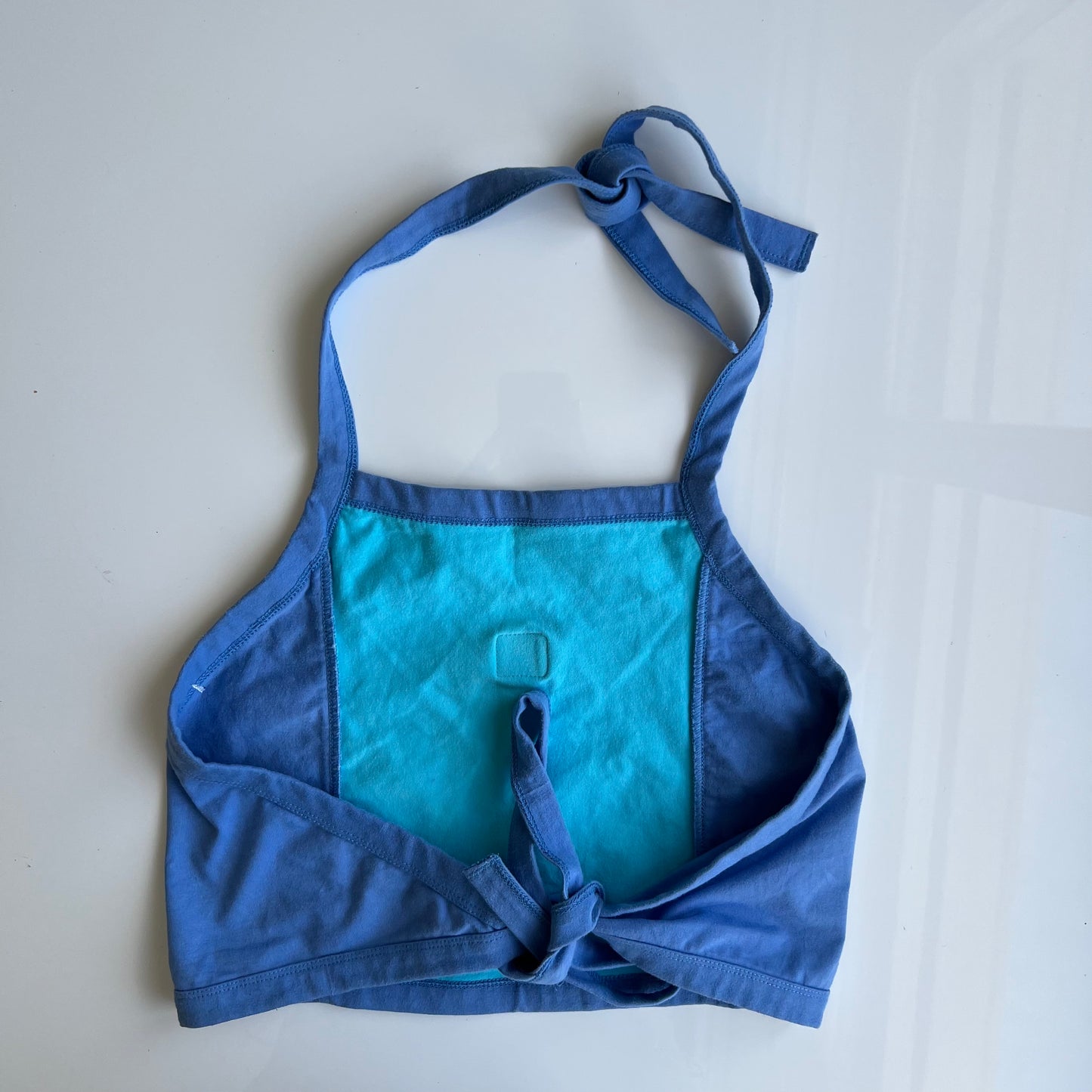 Vintage 90's Surfer Aloha Backless Halter Top (S/M)