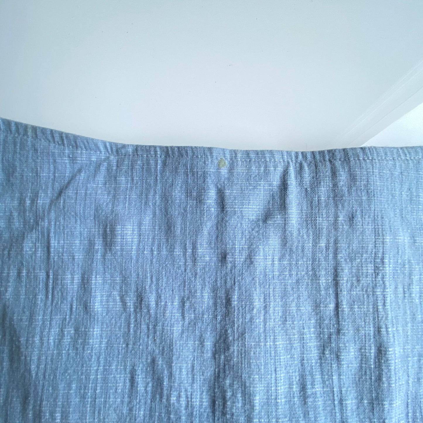 Vintage 90's Coyote Ugly Lace Up Blue Mini Skirt (S/M)