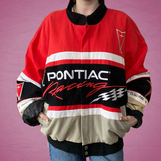 Vintage 90's Pontiac Nascar Racing Jacket