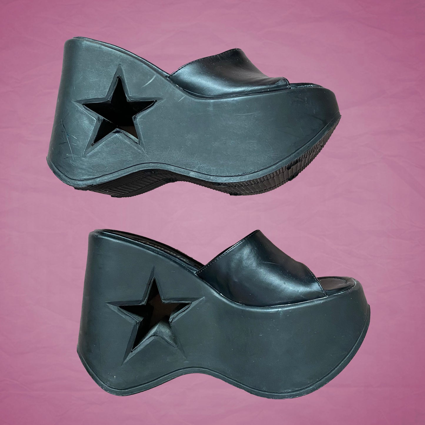 Vintage Demonia Platform Sandals (37)