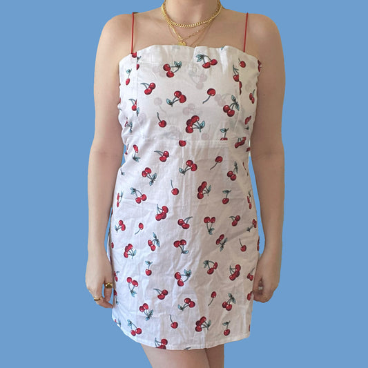 Vintage Y2K Cherry Dress