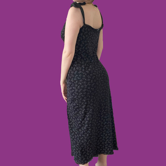 Vintage 90's Kookäi Ditsy Floral Maxi Dress