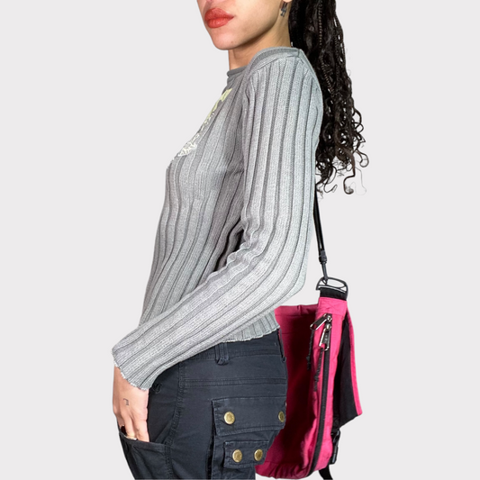 Vintage 2000's Surfer Khaki Eiben Knit Sweater (S)