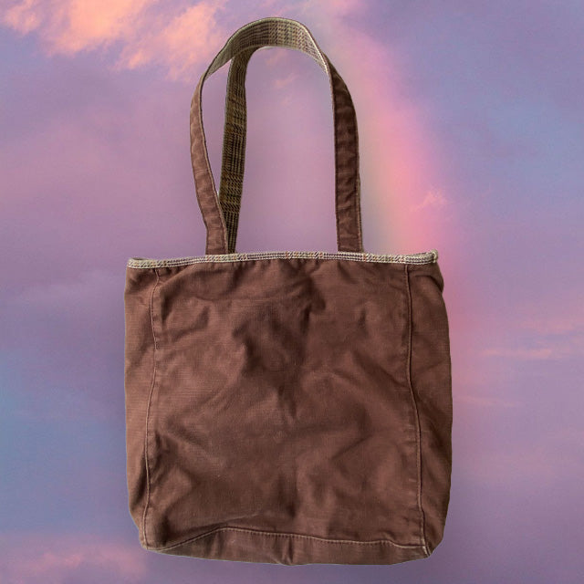 Vintage Y2K Fairy Grunge Brown Tote Bag