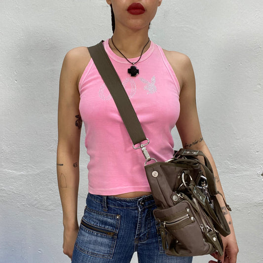 Vintage 2000's George Gina and Lucy Brown Big Shopper Bag