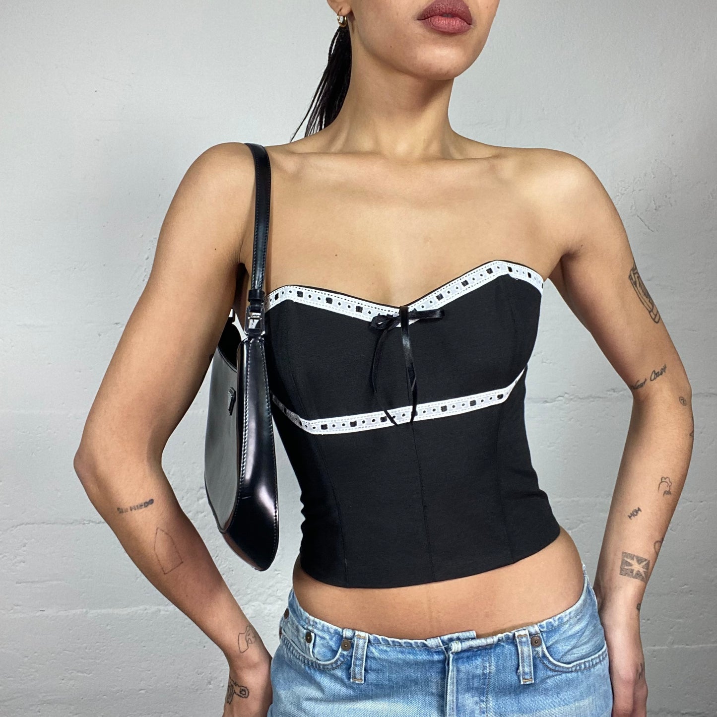 Layla Corset Top by MICHELLE TAMAR