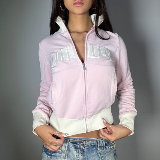 Vintage 2000’s Y2K Baby Phat Archive Pink Zip-up Pullover (S)