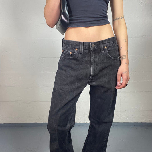 Vintage 2000's Classic Levi’s Black Jeans (M)