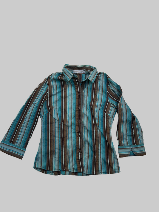 Vintage 90‘s Rachel Green Striped Shirt (S)