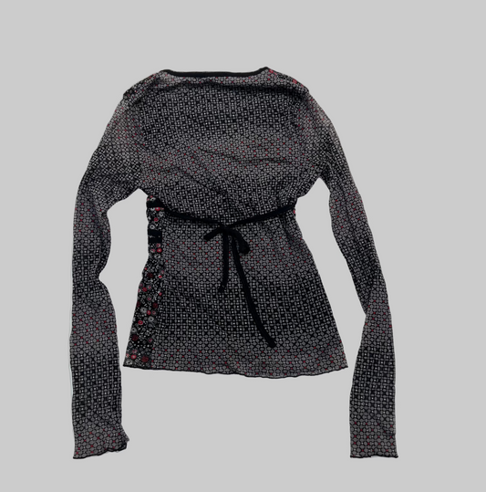 Vintage 2000‘s Mesh Longsleeve Top (S)