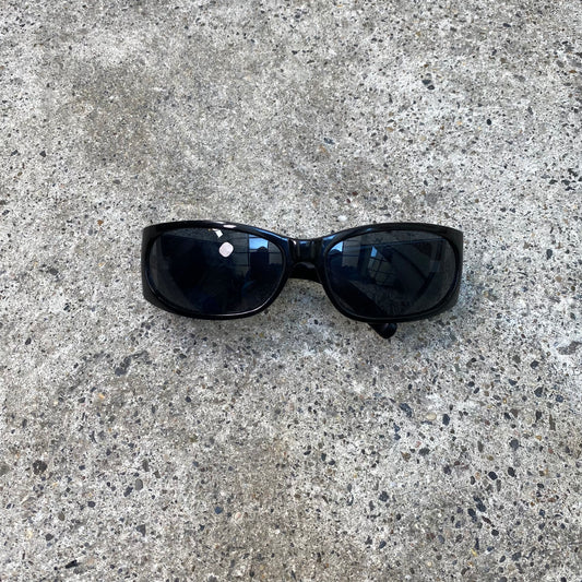 Vintage 90's Black Raver Sunglasses