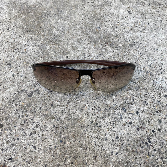 Vintage 2000's Light Brown Sunglasses