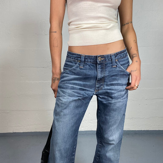 Vintage 2000's Levi's Downtown Girl Dark Denim Pants (S)