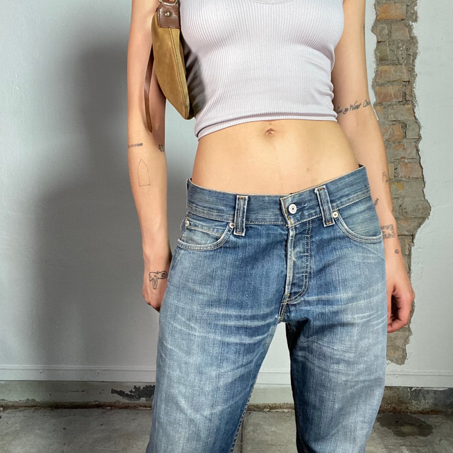 Vintage 90's Levi's 512 Straight Leg Jeans (M)