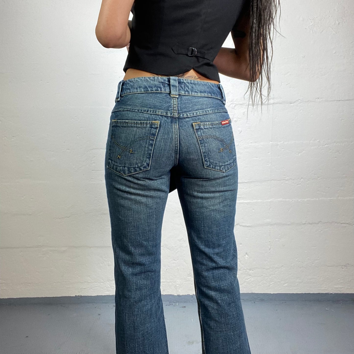 Vintage 2000's Britney Spears Girl Denim Low Waist Pants (XS)