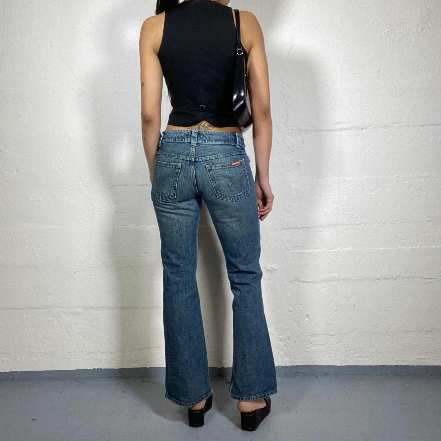 Vintage 2000's Britney Spears Girl Denim Low Waist Pants (XS)